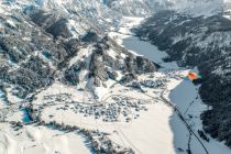 Grän von oben während des Ballonfestivals. • © TVB Tannheimer Tal, Achim Meurer